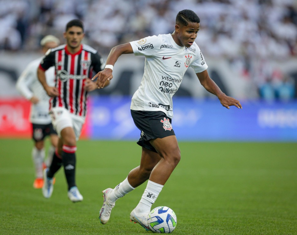 Corinthians empata em 1 a 1 com o São Paulo pelo Brasileirão