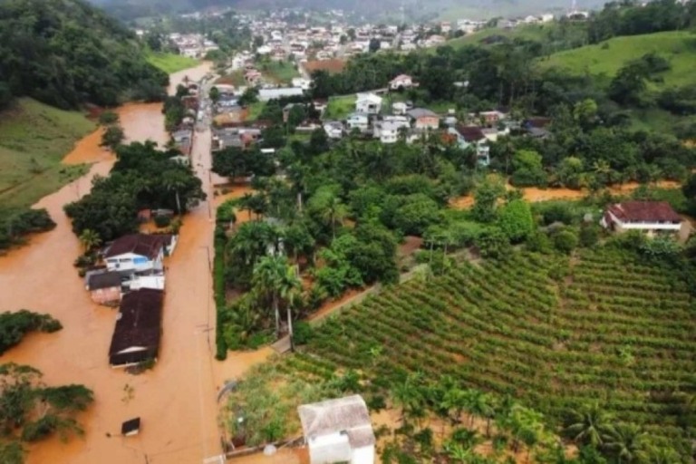 Chuvas no sul do Espírito Santo causam prejuízos de milhões na agricultura