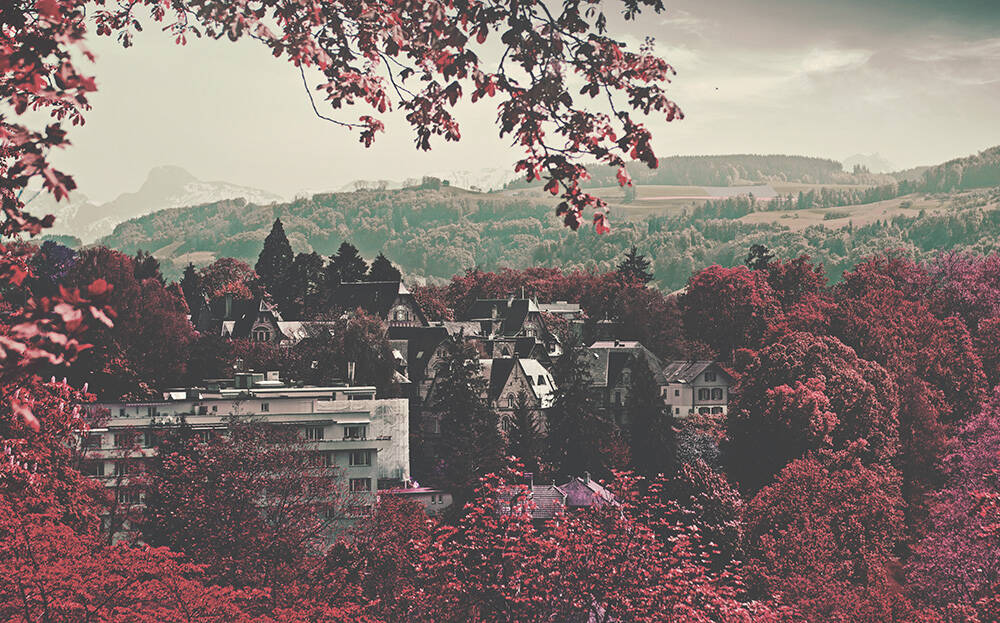 A bucólica cidade de Bern, na Suíça. Foto: Alexandre Perotto/Pexels