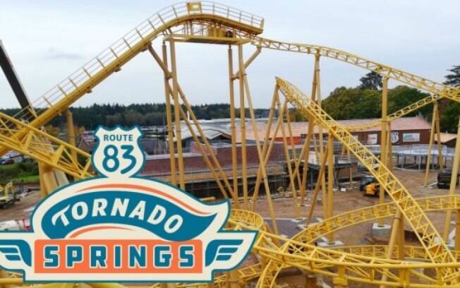 Imagem promocional da atração Tornado Springs.