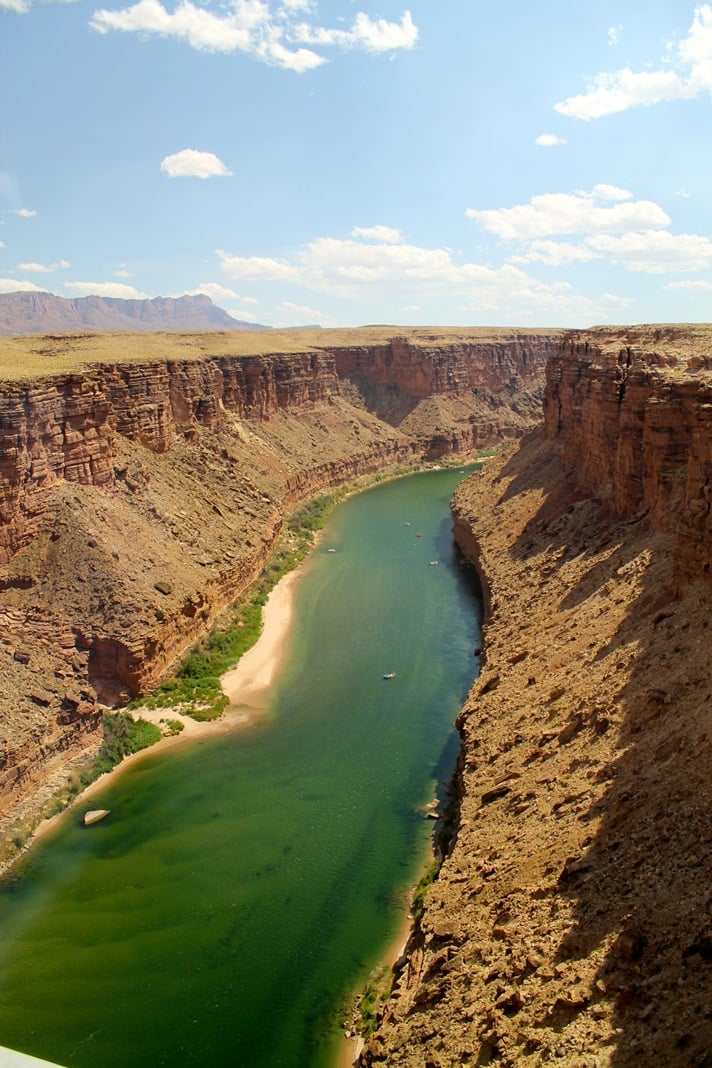 Rafaella Ferraz em viagem pelo Grand Canyon