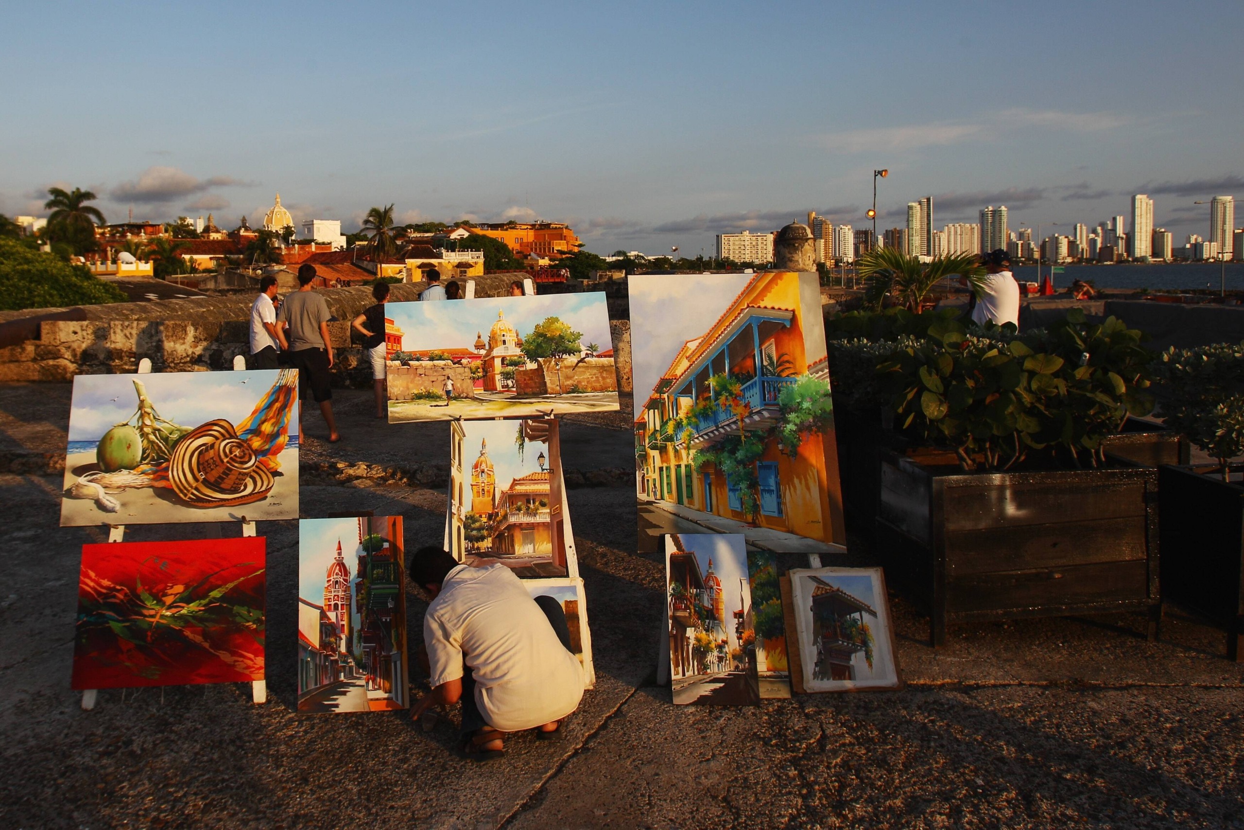 Cartagena tem um cenário bucólico que encanta os turistas. Foto: Getty Images