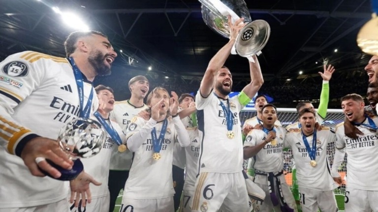 ESTADÃO CONTEÚDO Real Madrid bate Borussia Dortmund e leva a 15ª Champions League