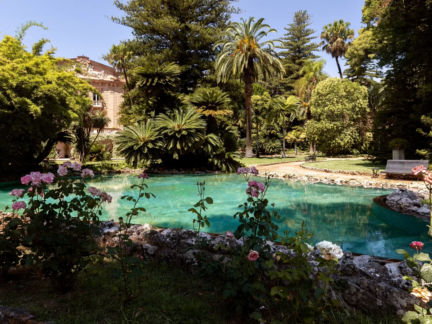 Villa Tasca, construção luxuosa vista em 'The White Lotus'. Foto: Divulgação/Airbnb 