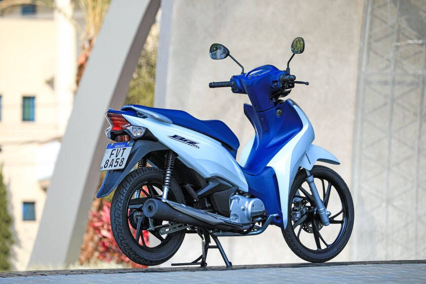 Honda Biz 125 e Biz 110i 2022. Foto: Divulgação