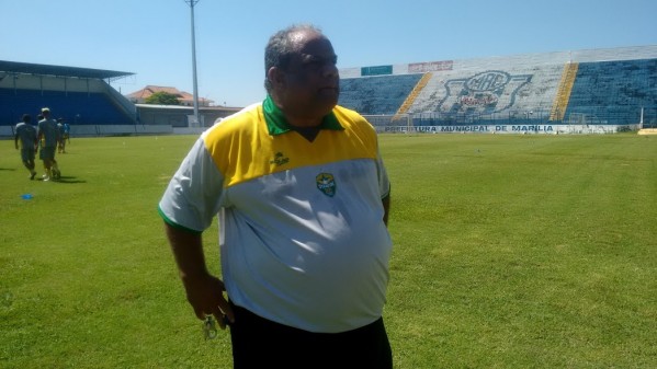 Técnico Marco Aurélio Jorge, divulgação