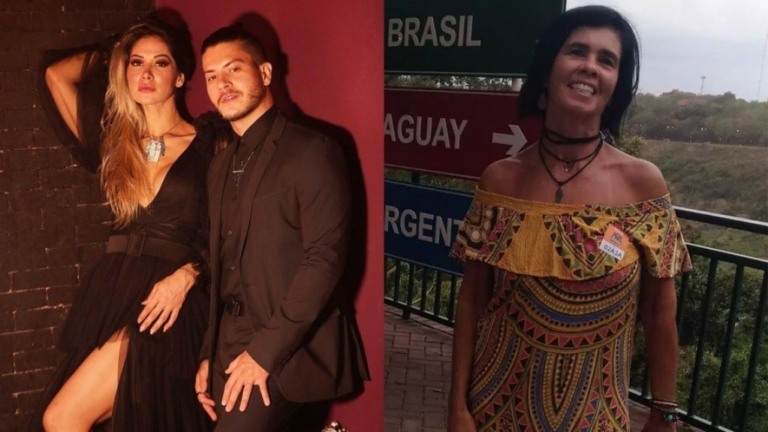 Mãe de Arthur Aguiar e MaÃra Cardi não se falam desde separação Mãe de Arthur Aguiar e MaÃra Cardi não se falam desde separação