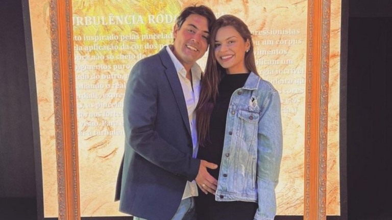 Bruno De Luca e Sthéfany Vidal revelam sexo do bebê e ideias de nomes