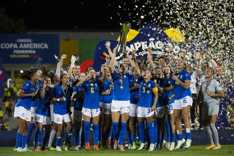 Seleção Feminina Principal disputa final da Copa América: Brasil x Colômbia