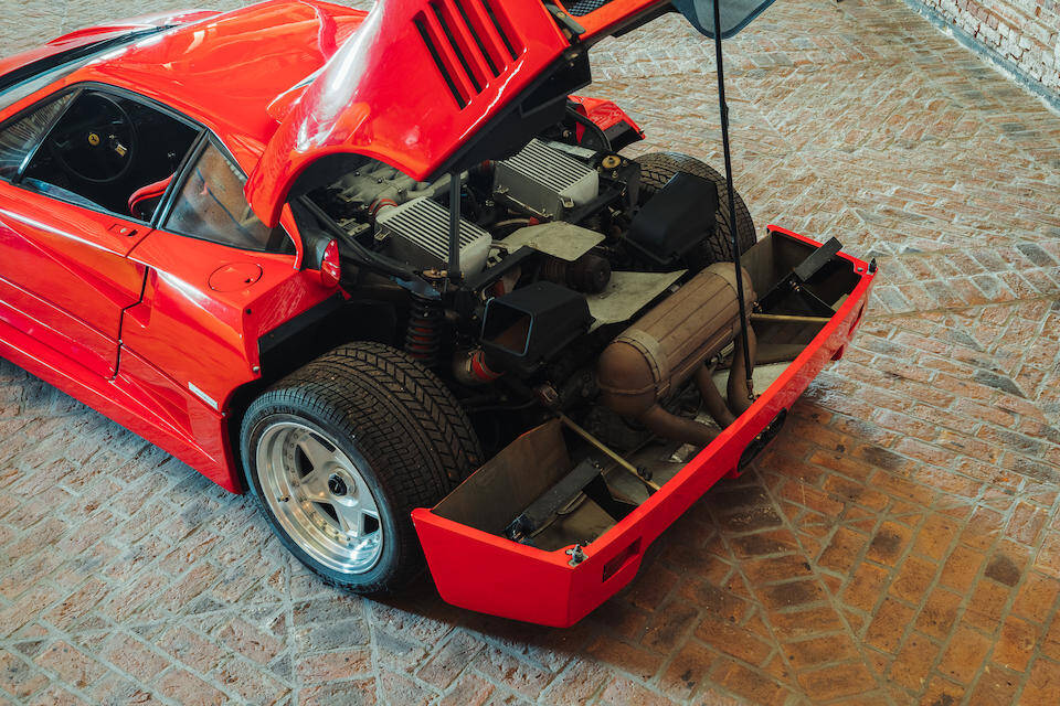 Ferrari F40. Foto: Divulgação