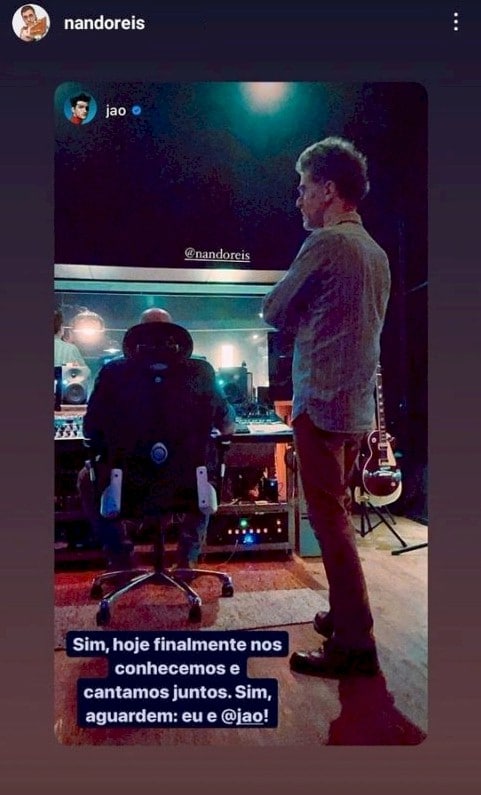 Nando Reis lançará novo single com cantor Jão 