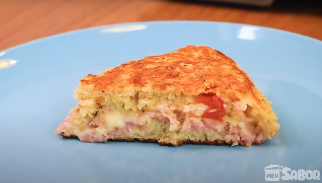 Veja só essa praticidade de receita e economize seu tempo fazendo uma Deliciosa Torta de Frigideira