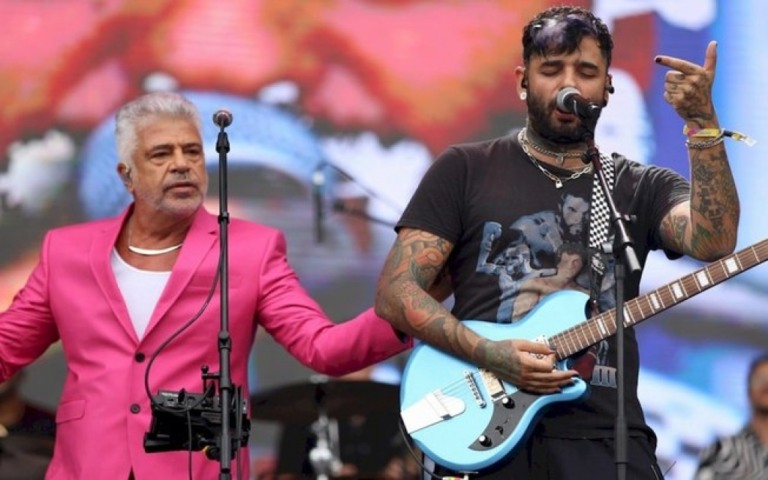 Lollapalooza: Lulu Santos se manifesta no palco e diz que "cala a boca ja morreu"