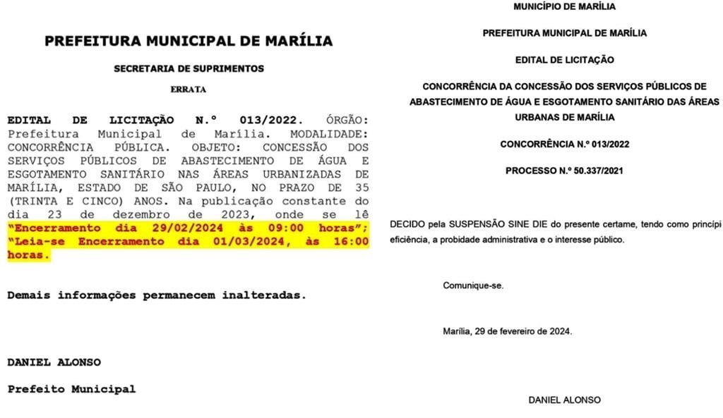 Concessão suspensa - Juiz dá bronca oficial, manda desobediência ao MP e caso pode ter punições