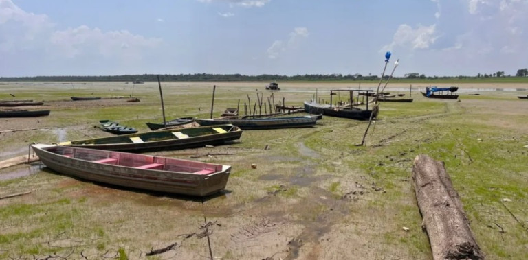 Pescadores do do Amazonas, Acre e Rondônia pedem socorro por causa da seca