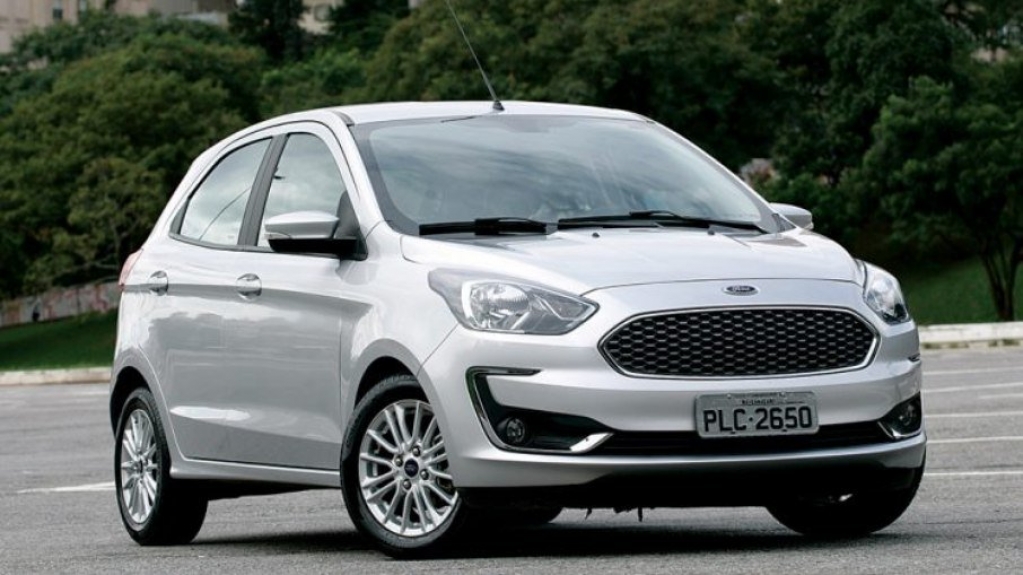 Ford Ka domina ranking entre os cinco modelos mais vendidos pela internet