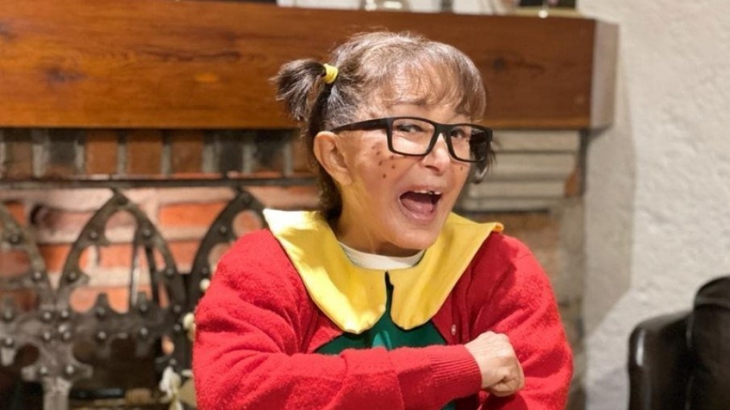 Atriz que interpreta a Chiquinha contrai Covid-19 aos 71 anos Atriz que interpreta a Chiquinha contrai Covid-19 aos 71 anos