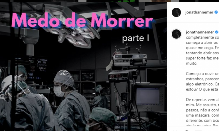 Medo de Morrer – Textos de Jonathan Nemer contam internação da mãe com Covid