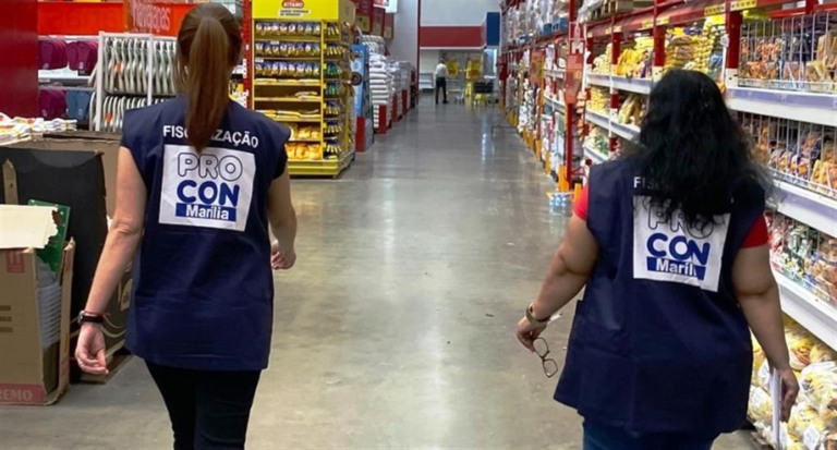Procon mostra variação de até 20% em preço da cesta básica em Marília