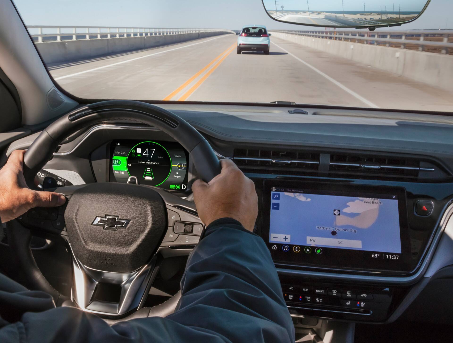 Chevrolet Bolt 2022. Foto: Divulgação