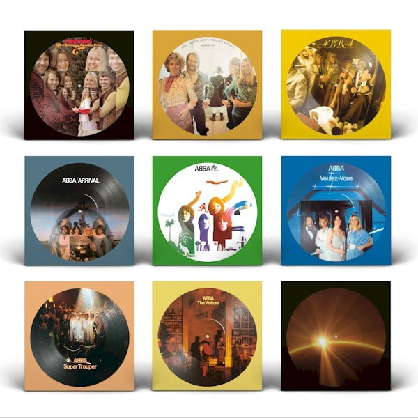 ABBA anuncia todos os álbuns de estúdio em vinil picture disc 