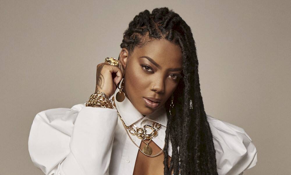 Ludmilla se encontra com produtor canadense Murda Beatz. Foto: Marcelo de Assis