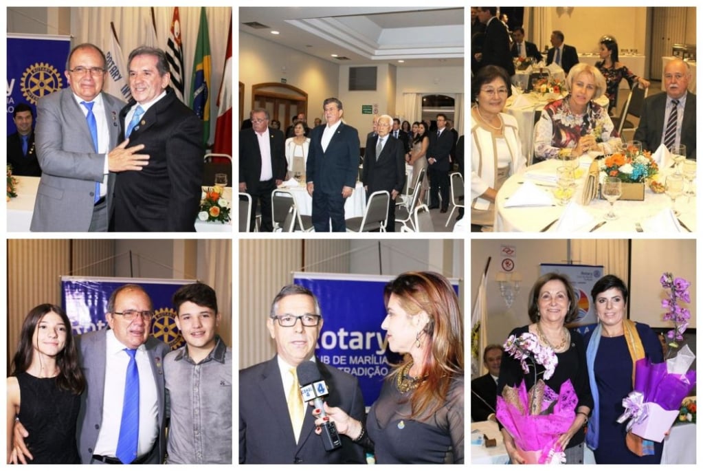 Nelson Tamura assume Rotary Tradição com homenagens, emoção e projetos