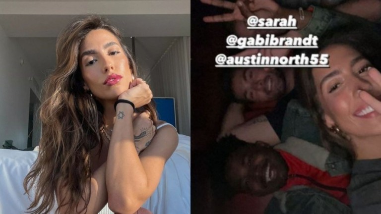 Gabi Brandt curte filme com astro de Hollywood após término