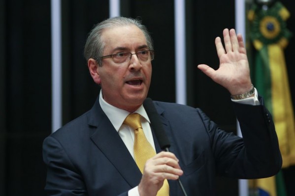 Eduardo cunha fala na Câmara – Agência Brasil