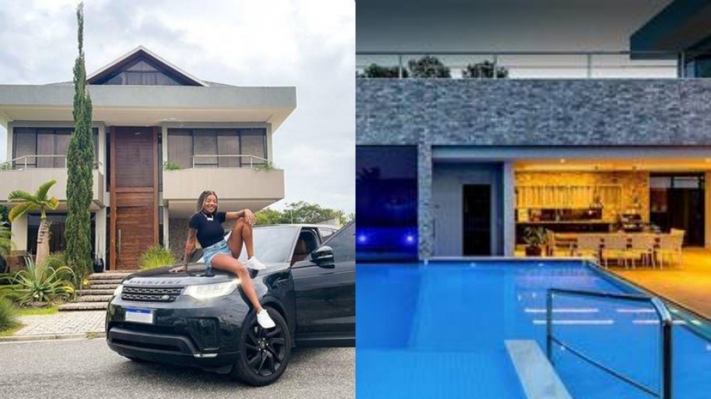 Ludmilla se muda para nova mansão de três andares, veja as fotos Ludmilla se muda para nova mansão de três andares, veja as fotos