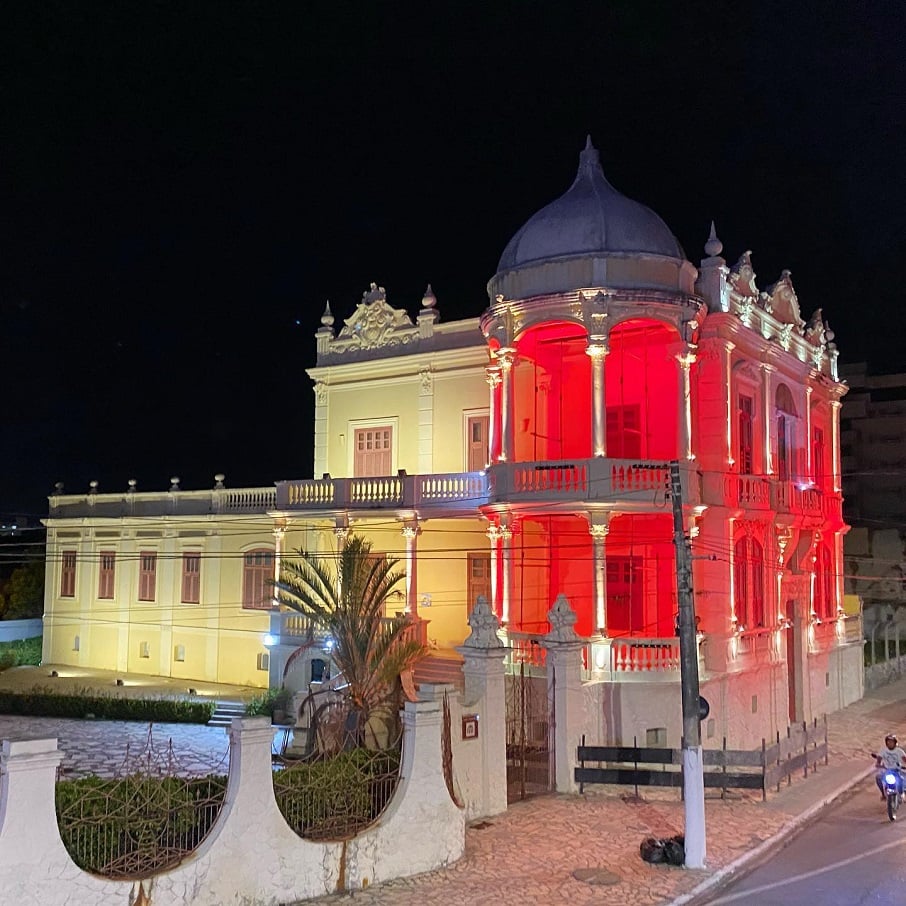 O Museu Théo Brandão de Antropologia e Folclore, em Maceió, em Alagoas.. Foto: Reprodução/Instagram 17.02.2023