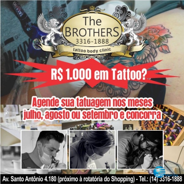 Sua próxima tatuagem pode ser premiada, veja como concorrer