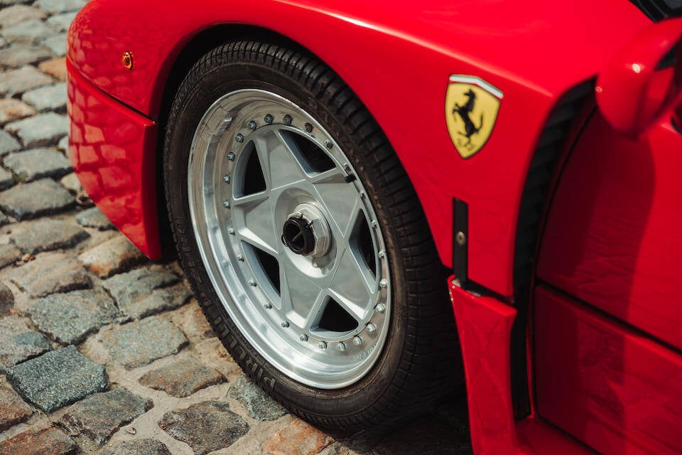 Ferrari F40. Foto: Divulgação