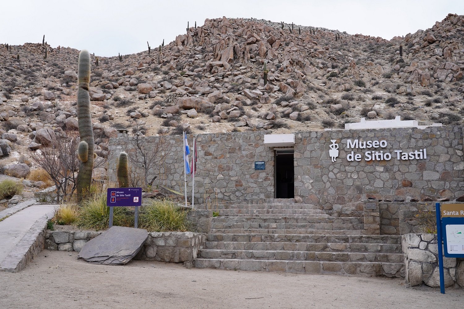 O Museu fica a cerca de uma hora de distancia e é um bom ponto de arada no retorno de San Antonio de los Cobres para a capital Salta. Foto: Cesar Valdivieso