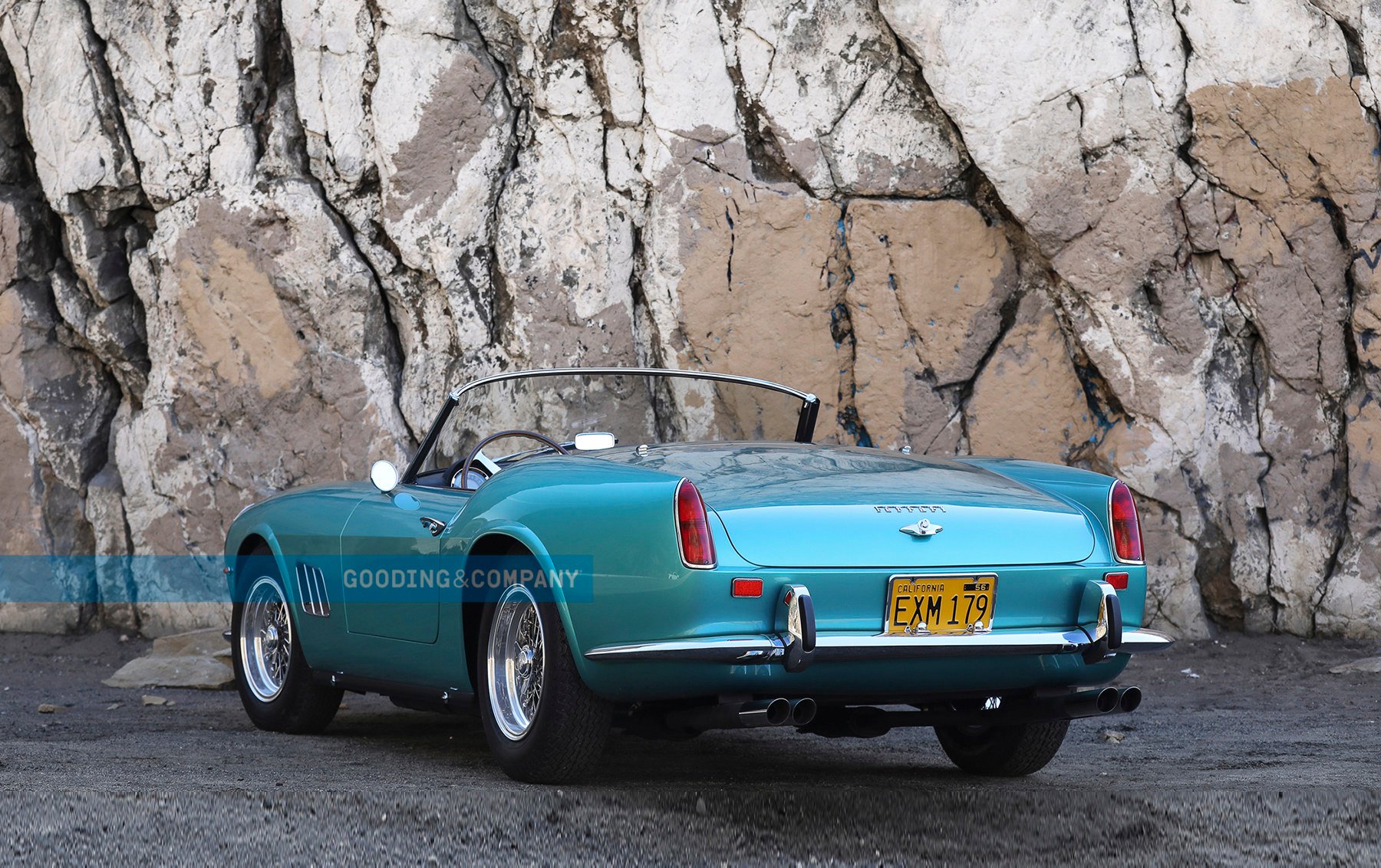 Ferrari 250 GT California Spider 1962. Foto: Reprodução - Gooding & Co