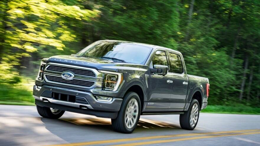 Ford F-150 2022. Foto: Divulgação