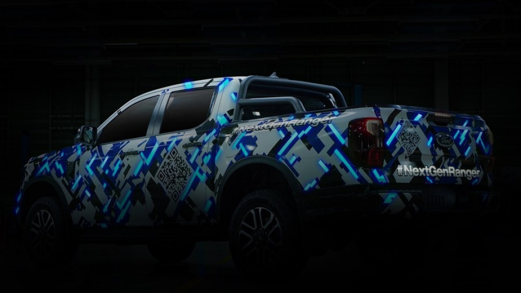 Ford Ranger 2023 aparece em novo teaser; veja a galeria