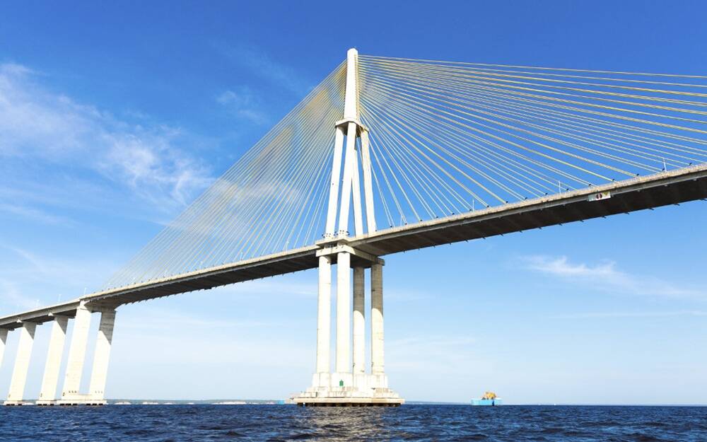 Ponte do Rio Negro. Foto: Reprodução/Rede Manaus Hotéis Hotel