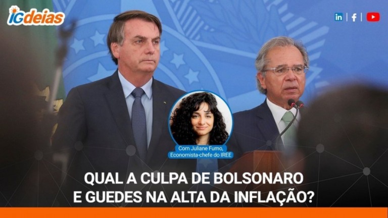 Qual a culpa de Bolsonaro e Guedes na alta da inflação? iGdeias debate