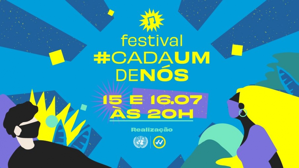 ONU realiza festival para relembrar importância de cuidados contra Covid-19