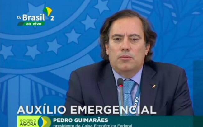 Pedro Guimarães, presidente da Caixa, faz balanço sobre o auxílio emergencial