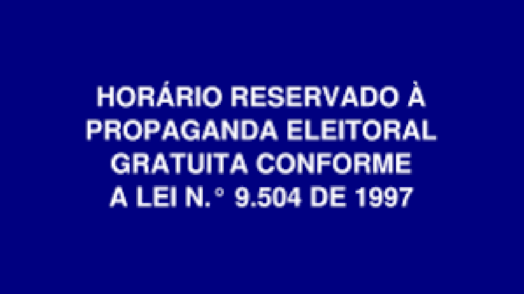 Propaganda eleitoral na TV e rádio termina nesta quinta