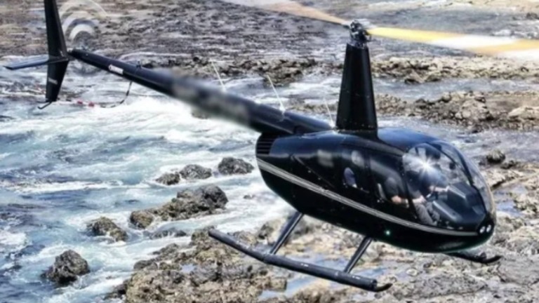 Divulgação Modelo de helicóptero similar ao que desapareceu no Litoral Norte