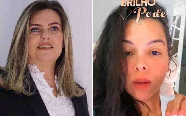 Márcia Câmara e Evelyn Regly