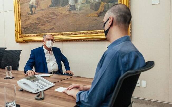 Geraldo Alckmin e Bruno Covas