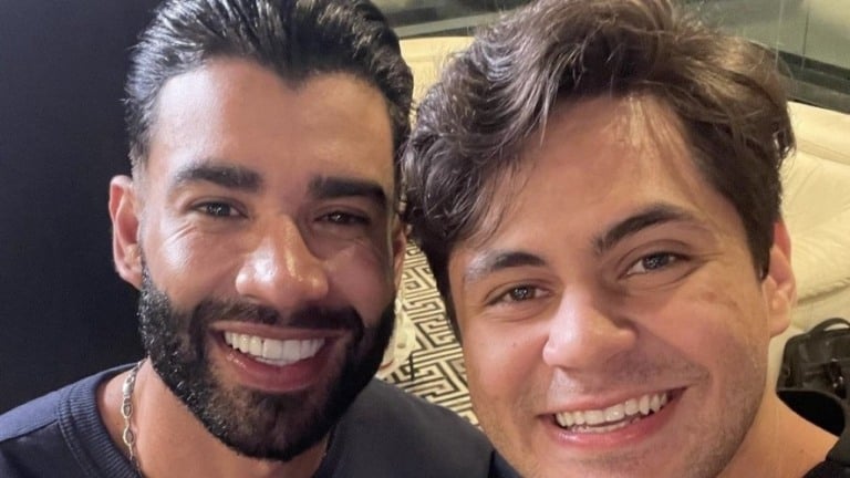 "Tamo junto", declara Lucas Veloso ao sair em defesa de Gusttavo Lima