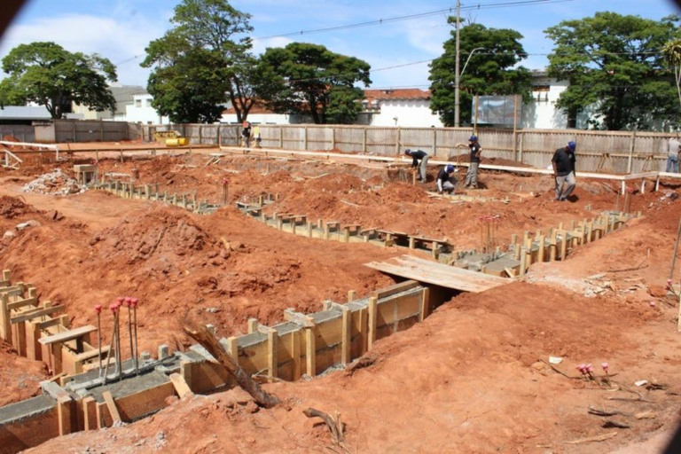 Obra de radioterapia da Santa Casa está no prazo e atinge 11% do projeto