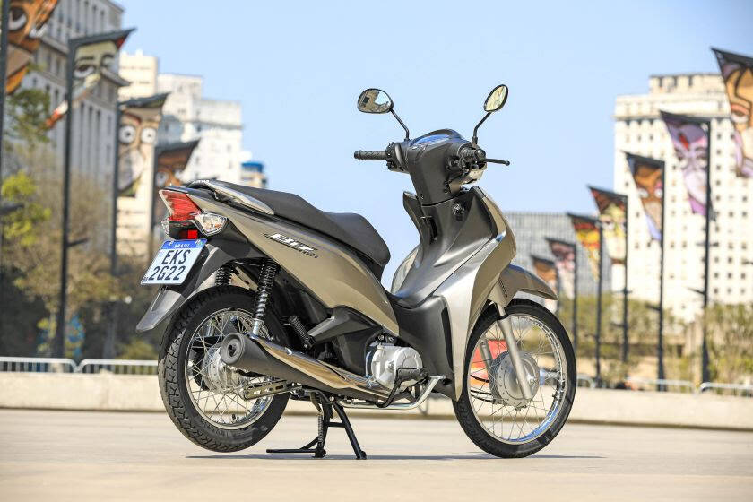 Honda Biz 125 e Biz 110i 2022. Foto: Divulgação