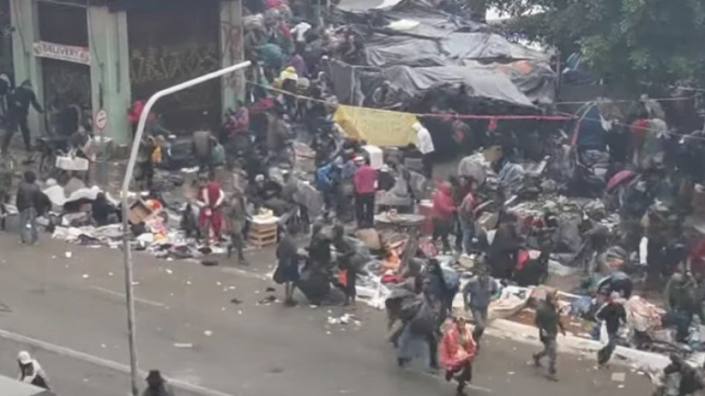 Cracolândia: Guarda Civil e dependentes quÃmicos entram em confronto Cracolândia: Guarda Civil e dependentes quÃmicos entram em confronto