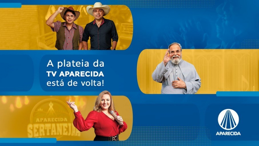 TV Aparecida retoma plateia presencial após fase mais crítica da Covid TV Aparecida retoma plateia presencial após fase mais crítica da Covid